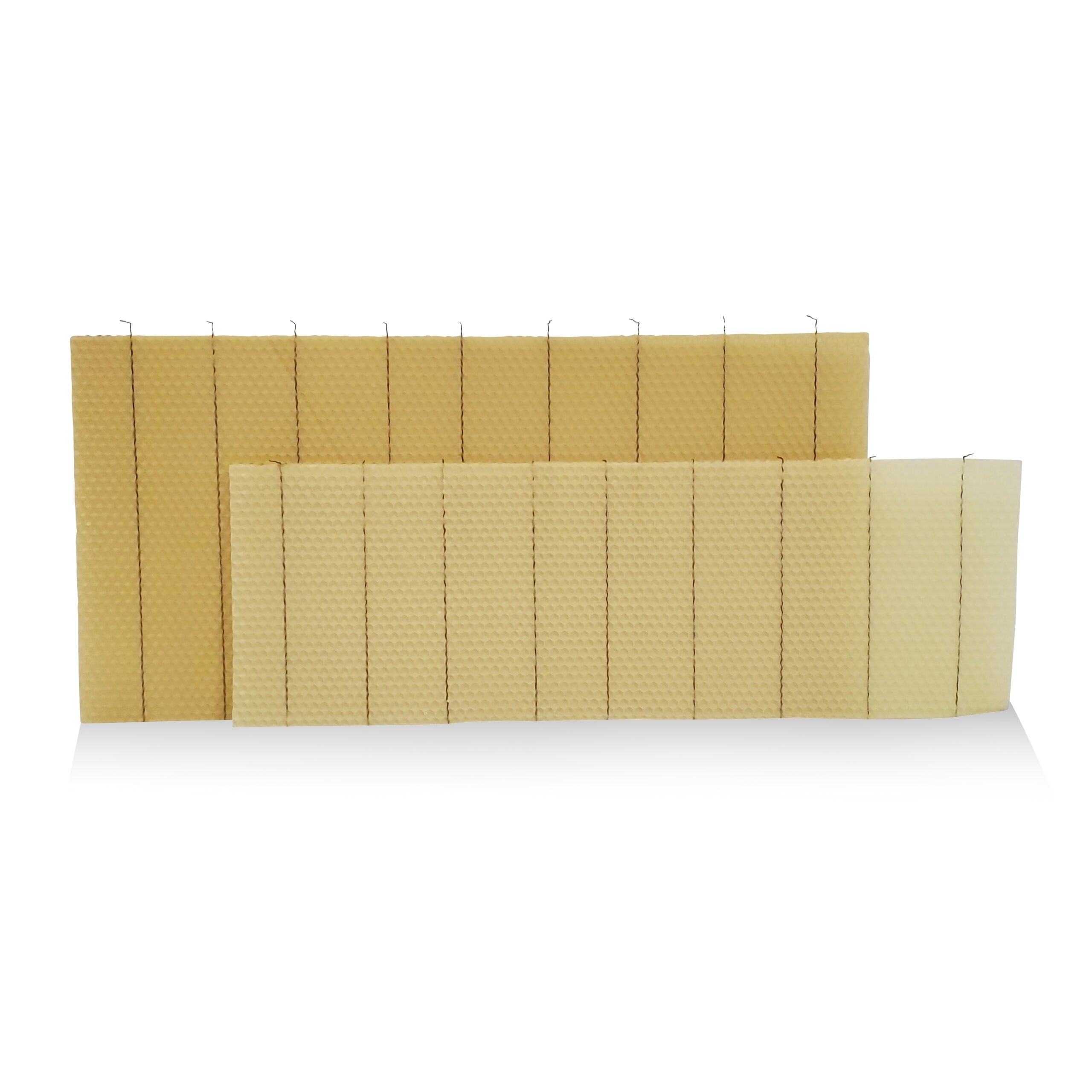 100% Beeswax Foundation - Crimp-Wired