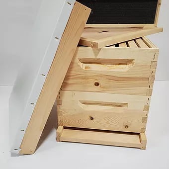 Complete Medium bee Hive - 8  frame for beekeeping